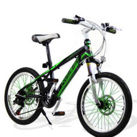欧伦萨 20寸8岁山地儿童自行车鞍座高于635mm 铝合金学生车 21变速车