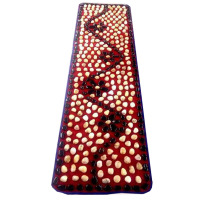 欧伦萨 家用鹅卵石足底按摩垫脚底按摩垫路雨花石指压按摩走毯按摩器QWBNJ