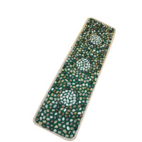 欧伦萨 户外运动天然雨花石鹅卵石按摩垫 足部走毯 按摩毯石子路7J9QW