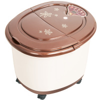 欧伦萨 足浴器按摩足浴盆自动加热洗脚盆泡脚盆带提手足疗盆