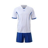欧伦萨 户外运动2016年春夏季吸湿排汗短袖光板球衣男足球服套装327QD