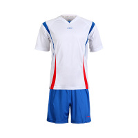 欧伦萨 户外运动2016年春夏季吸湿排汗短袖光板球衣男足球服套装22C9E