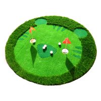 户外运动高尔夫果岭 儿童练习推杆练习器 儿童果岭动物造型