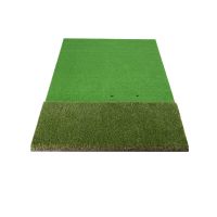 户外运动高尔夫打击垫 长短草挥杆练习毯 练习场练习垫