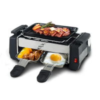 家用不粘 无烟 情侣 小号 迷你 铁板烧电热烧烤炉