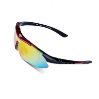 欧伦萨 太阳镜户外骑行眼镜自行车摩托车墨镜男女运动套装VOSF2