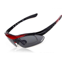 欧伦萨 户外用品装备 太阳偏光可换片户外骑行眼镜套装运动眼镜YHI96