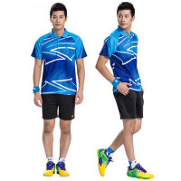 欧伦萨 户外运动羽毛球服装套装男女款速干运动球衣短袖裙裤情侣951