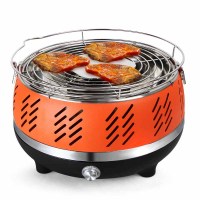 多功能电烤盘 烧烤炉家用无烟不粘圆形碳烤炉 烤肉架