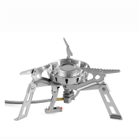 分体防风气炉 高寒户外防风炉头带电子打火预热管