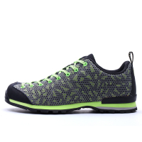 户外运动春季新款徒步鞋 透气网布登山鞋 情侣户外鞋越野跑鞋