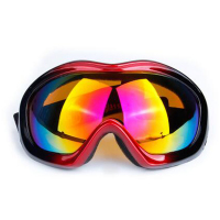 户外运动男女款专业单层滑雪眼镜防风镜摩托车风镜