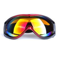 欧伦萨 户外运动男女款单层球面镜片滑雪眼镜