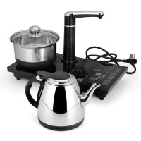 欧伦萨 自动上水电热茶炉消毒抽加水烧水壶电磁炉三合一不锈钢泡茶烧水壶