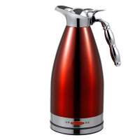 欧伦萨 不锈钢快速电水壶 开水壶 双层耐烫保温电热水壶