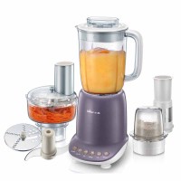 欧伦萨 小熊料理机多功能豆浆果汁机搅拌绞肉机切丝切片US556