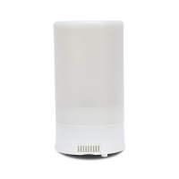欧伦萨 白色小圆柱加湿器小圆柱触摸七彩LED家用加湿531ZJ