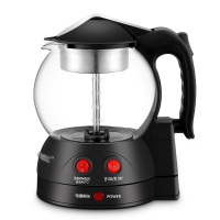 欧伦萨 煮茶壶煮茶器玻璃电煮茶壶电茶壶黑茶灵芝壶