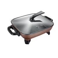 欧伦萨 家用经济韩式铁板烧电热锅火锅6X2F3