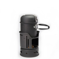 欧伦萨 户外风酒精炉野营套锅学生锅宿舍用酒精锅野餐锅小火锅 92VG0