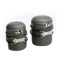 欧伦萨 野 餐锅四件套/套锅 户外 野餐炉4C9X9