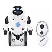 欧伦萨 智能遥控机器人遥控跳舞对打载重感应益智机器人玩具1AN66