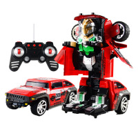 欧伦萨 儿童玩具大黄蜂 变形遥控车自动变形遥控车 变形金刚W060Q