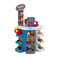 欧伦萨 过家家超市收银台 多功能售货摊收银机 儿童玩具女孩RW410