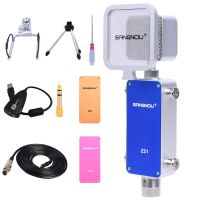 欧伦萨 电容有线麦克风网络K歌 电脑/扩音器话筒 蓝色(配声卡 三角支架 6.5mm转接头 DIY