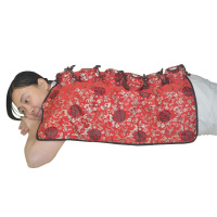 欧伦萨 脊椎六联随身灸袋 温灸六连带 脊柱背部温灸被 六联布袋 6罐8PHR0