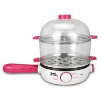 欧伦萨 多功能双层不锈钢煎蛋器煮蛋器 早餐机 煮蛋器 蒸蛋机