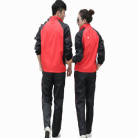欧伦萨 春秋款运动休闲服 情侣装大码户外运动套装 中学生校服班服健身服