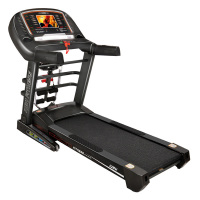 欧伦萨 家用跑步机多功能静音折叠迷你健身香槟金属色电动跑步机RKY2F