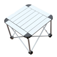 欧伦萨 铝合金折叠桌椅小号野外餐桌广告宣传桌户外便携式钓鱼桌子茶几27Z2X
