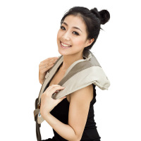 欧伦萨 肩背按摩器颈肩捶背按摩披肩 披肩膀颈椎按摩器