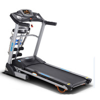 欧伦萨 6008DS黑色多功能电动坡度八级减震带彩屏 折叠多功能电动静音3337