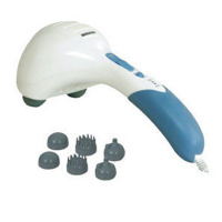 欧伦萨 户外运动璐瑶出口欧盟版 双头卡通狗电动肩周炎按摩器 按摩棒捶背器4EP21