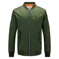 男装春秋立领运动休闲 加肥大码夹克男士大码宽松运动茄克