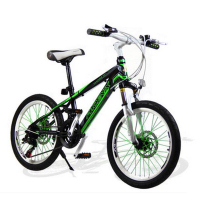 欧伦萨 户外运动20寸8岁山地儿童自行车鞍座 铝合金学生车 21变速车FV8ZM