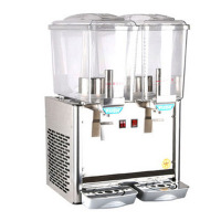 欧伦萨 双缸三缸果汁机喷淋搅拌型奶茶冷饮机商用冷热饮料机果汁机商用7363