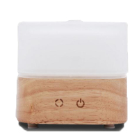 欧伦萨 空气净化器声波负离子七彩灯香薰机加湿器实木头40694