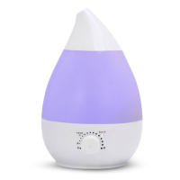 欧伦萨 七彩灯静音加湿器出口声波水滴喷雾器家用2.4升LJNIL