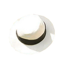 欧伦萨 户外运动2016可折叠欧美白色平檐宽檐礼帽遮阳帽子女士时尚