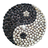 欧伦萨 户外运动天然鹅卵石足底按摩垫/脚底步道/可冲洗保健石子路浴室客厅HR6ZW