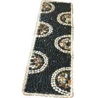 欧伦萨 户外运动天然雨花石按摩垫 走毯 指压板 养生石子路618U5