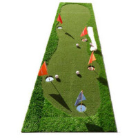 欧伦萨 户外运动高尔夫推杆刻度练习器 室内外高尔夫果岭练习器 URY7Z