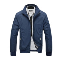 男式夹克休闲夹克男运动外套 修身单衣 运动茄克 春季外套