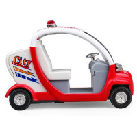 欧伦萨 户外运动 响声环保巡逻警车 高尔夫球车儿童玩具合金警车小汽车模型