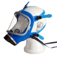 欧伦萨 户外运动防毒面具 面罩视窗硅胶防毒面具