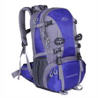 欧伦萨 运动户外背包野营包多功能男双肩包女背包 耐磨轻装徒步包 徒步登山户外旅行包40L